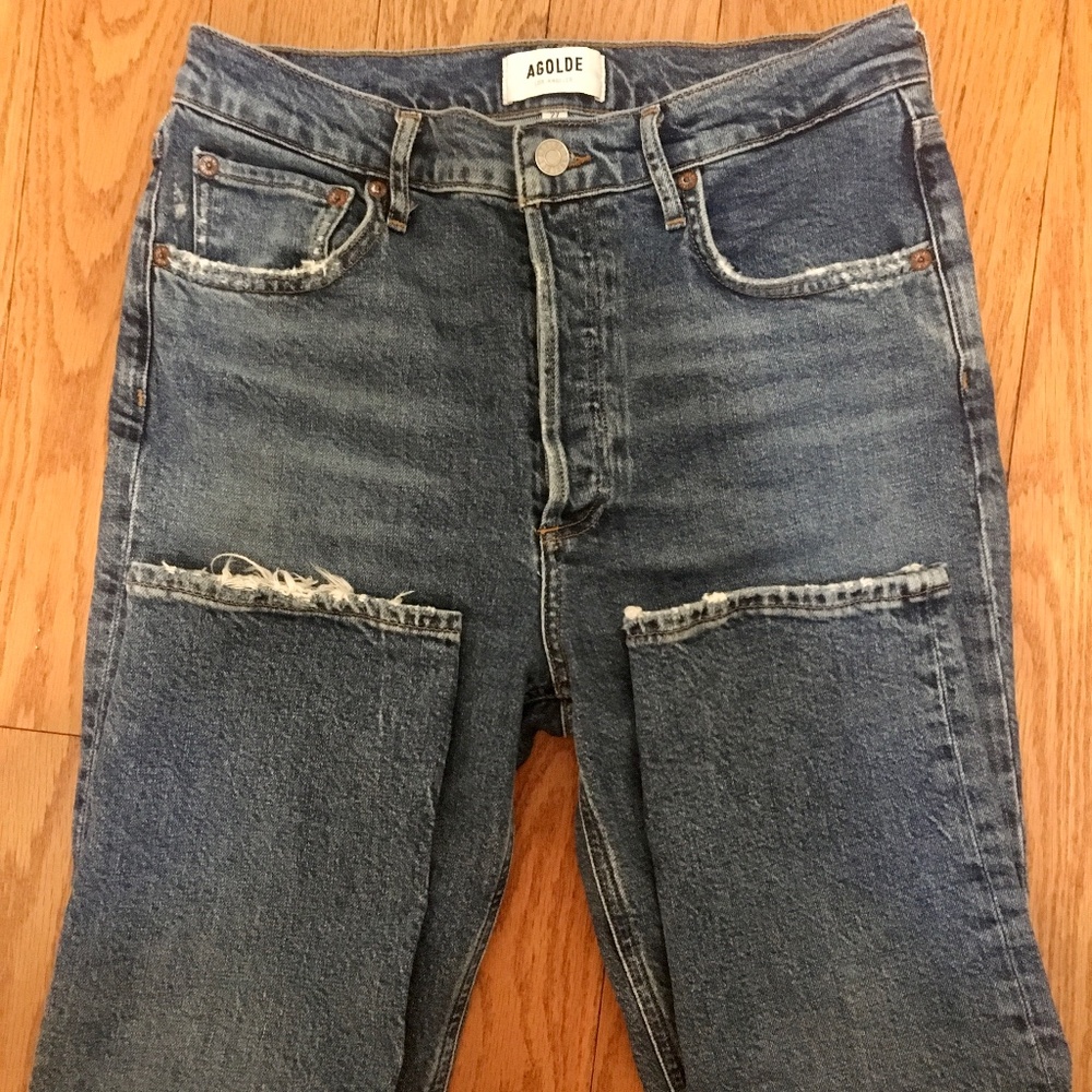 AGOLDE Riley Crop size 27